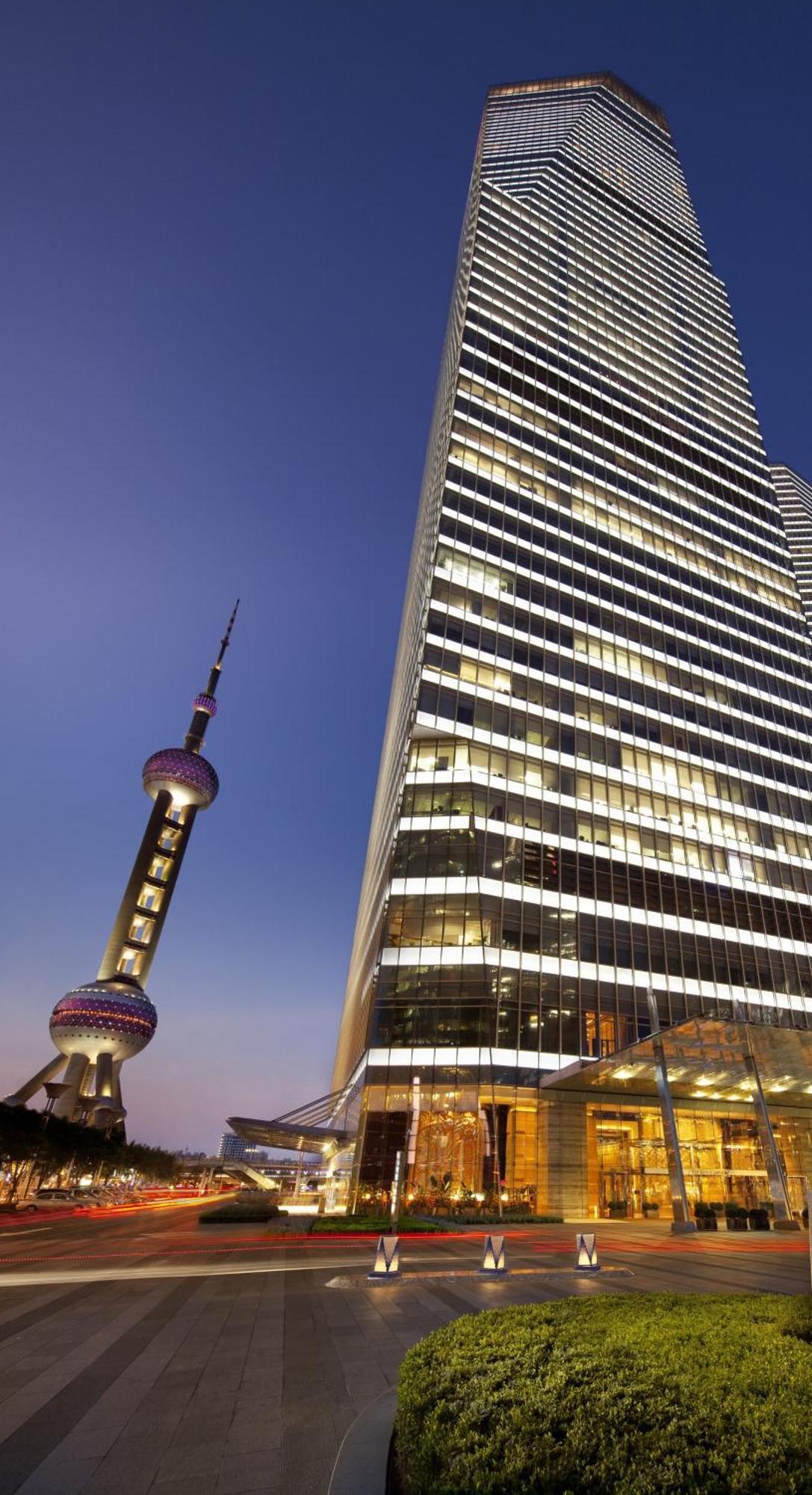 The Ritz-Carlton Shanghai, Pudong Exterior foto