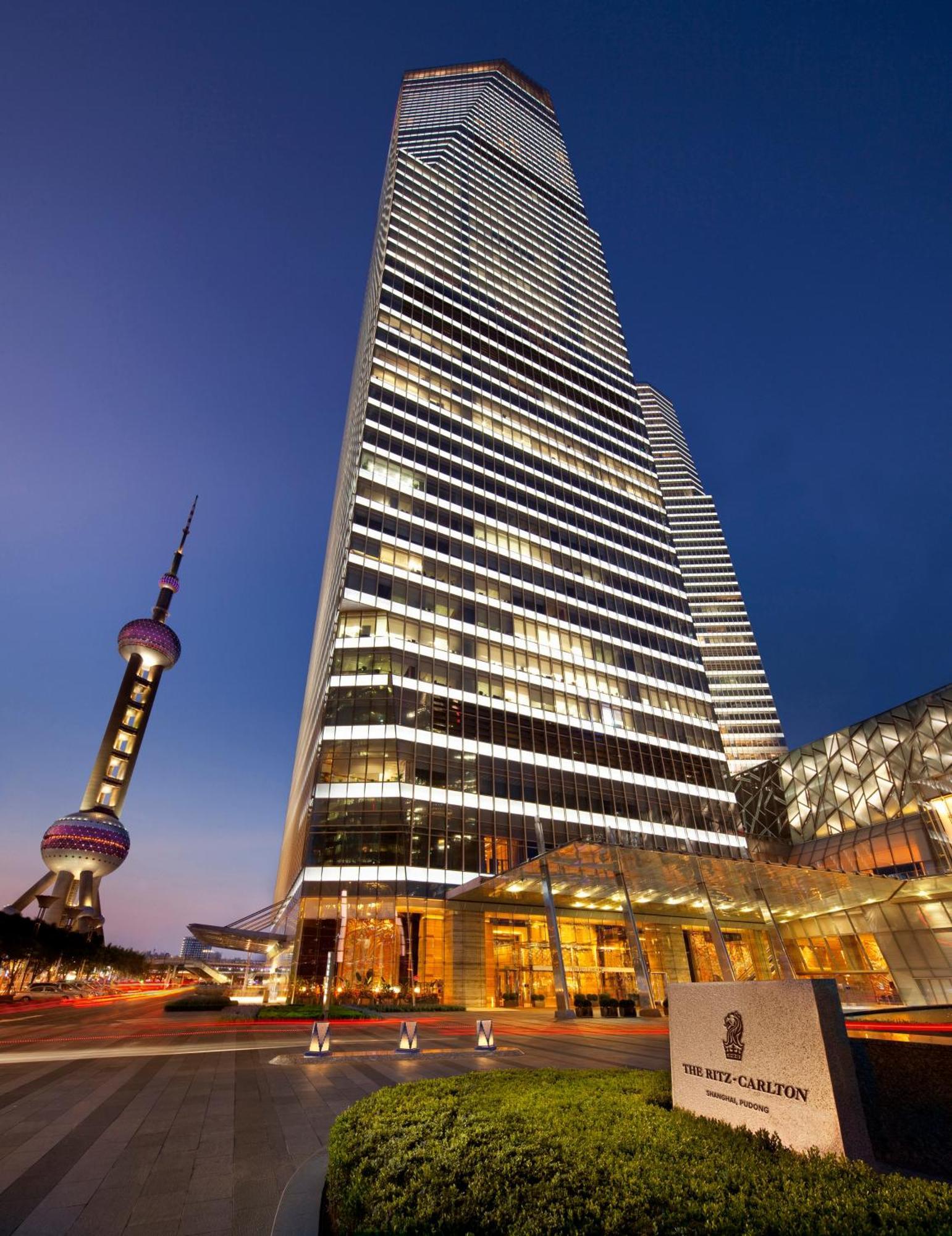 The Ritz-Carlton Shanghai, Pudong Exterior foto